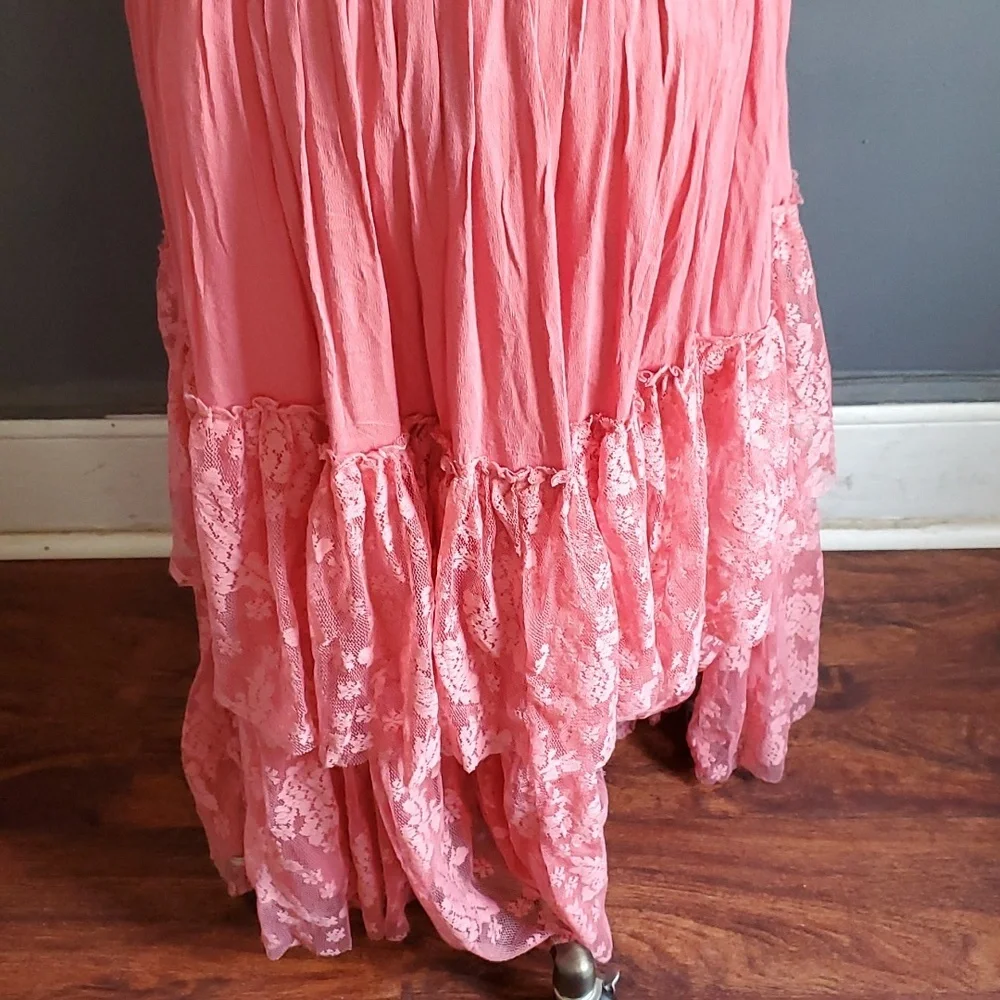 Mia Joy  catrin women pink Barbiecore dress size 12 - Picture 8 of 17